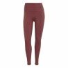 Leggings Sportivo da Donna Adidas  Studio 7/8  Marrone