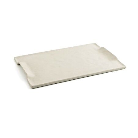 Vassoio per aperitivi Quid Mineral Gres Beige Ceramica 35 x 23 cm (6 Unità)