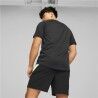 Maglia a Maniche Corte Uomo Puma Ultrabreathe Triblend Nero