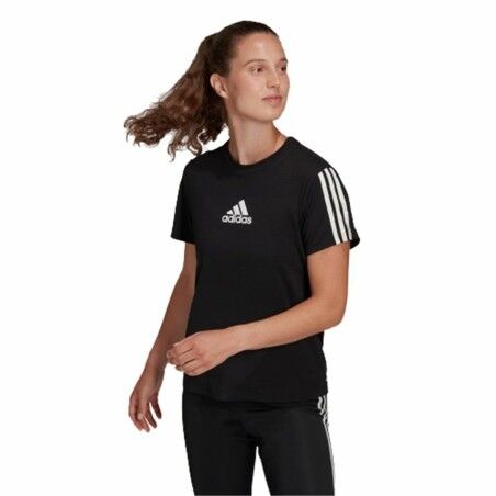 Maglia a Maniche Corte Donna Adidas TC Nero