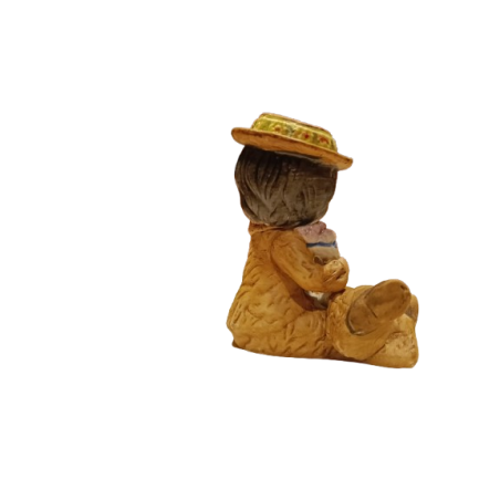 Figura di Porcellana Biscuit "Mary Poppins Seduta"