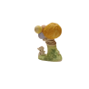 Figura di Porcellana Biscuit Bimbo con Gattino