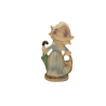 Figura di Porcellana Biscuit Signora c/ombrello