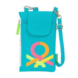 Borsa per Cellulare Benetton Summer Azzurro