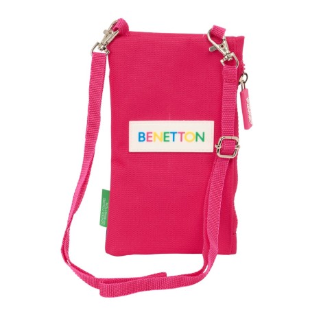 Borsa per Cellulare Benetton Cherry Ciliegia Blu Marino