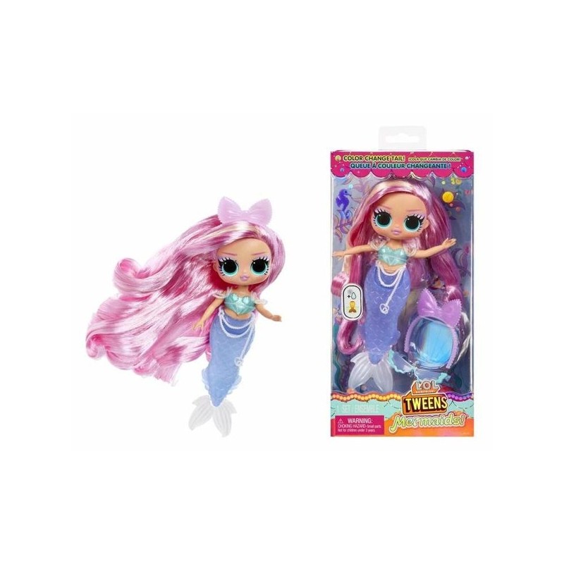 Bambola LOL Surprise! Lola Waves 25,4 x 12,7 x 6,35 cm Sirena Bambola LOL Surprise! Lola Waves 25,4 x 12,7 x 6,35 cm Sirena