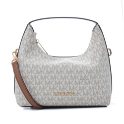 Borsa a Tracolla Michael Kors Ember Beige 21 x 12 x 7 cm