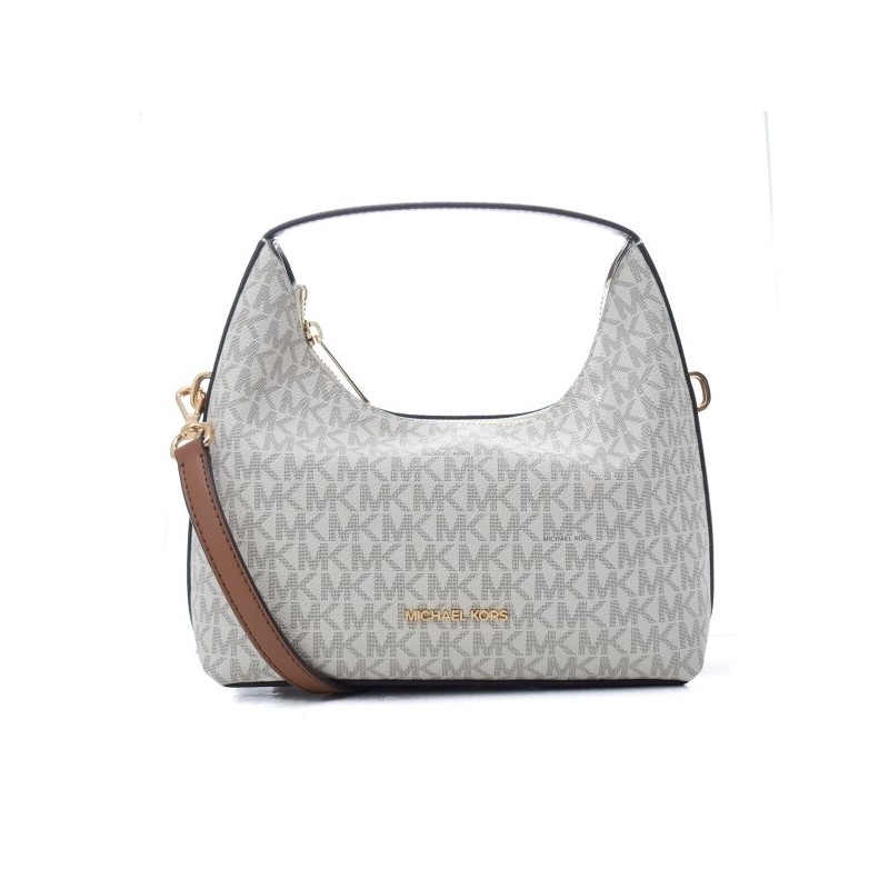 Borsa a Tracolla Michael Kors Ember Beige 21 x 12 x 7 cm