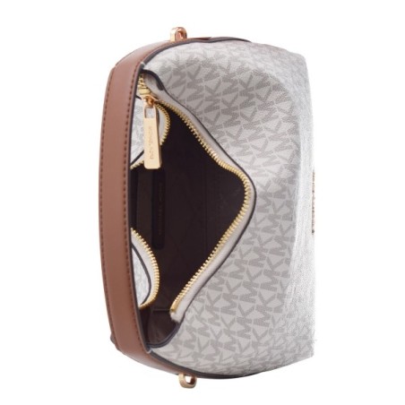 Borsa a Tracolla Michael Kors Ember Beige 21 x 12 x 7 cm