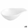 Set di Degustazione Quid Chef Bianco Ceramica 11 x 8 cm (12 Unità)
