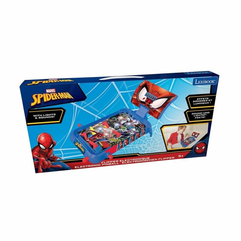 Pinball Lexibook Spiderman Elettrico Pinball Lexibook Spiderman Elettrico