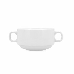 Tazze per Consommé Bidasoa Glacial Bianco 300 ml (6 Unità) (Pack 6x)