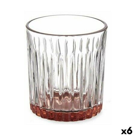 Bicchiere Vivalto Exotic Marrone Cristallo 330 ml (6 Unità)