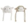 Cappello DKD Home Decor Poliestere Pecora Taglia unica 2 Pezzi