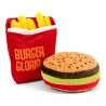 Peluche per cani Gloria Hamburdog Sandwich, Hamburger