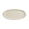 Vassoio per aperitivi Quid Mineral Gres Beige Ceramica 13 x 30,5 cm (8 Unità)