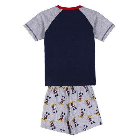 Pigiama Estivo Mickey Mouse Grigio