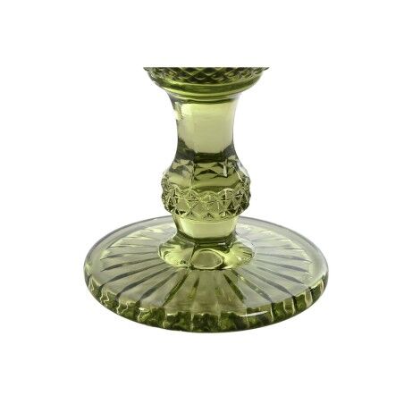 Set di Bicchieri DKD Home Decor Verde Cristallo 325 ml