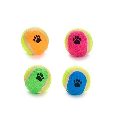 Giocattoli per cani Mascow MC1010A(PHB) Multicolore Polietilene polipropilene ABS Palla Ø 4,5 cm (12 Unità)