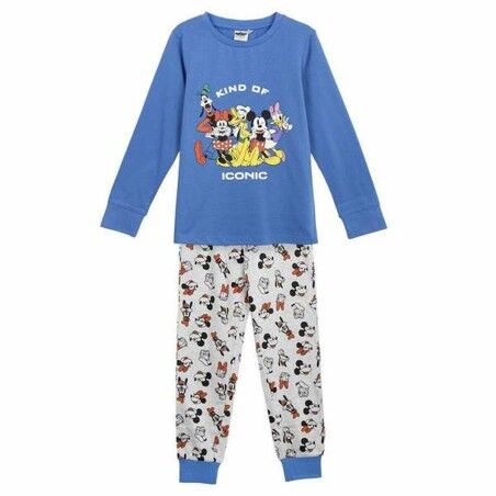 Pigiama Per bambini Mickey Mouse Azzurro