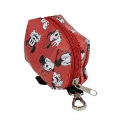 Dispenser per Buste Minnie Mouse Rosso 100 % poliestere 9 x 21 x 3 cm