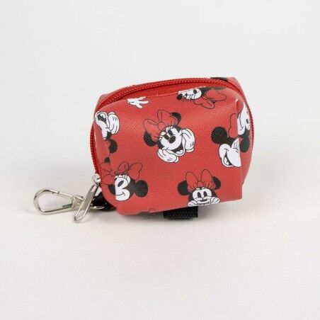Dispenser per Buste Minnie Mouse Rosso 100 % poliestere 9 x 21 x 3 cm