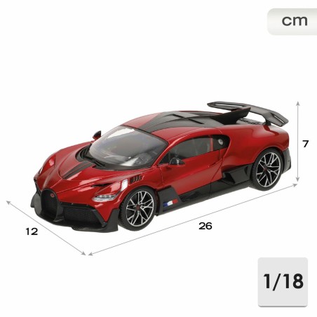 Macchina Bburago GT Bugatti Divo 1:18