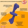 Osso Nylabone Azzurro Bacon L