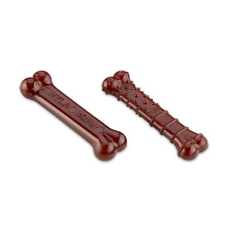 Osso Nylabone Marrone Bacon XS 2 Unità