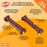 Osso Nylabone Marrone Bacon XS 2 Unità
