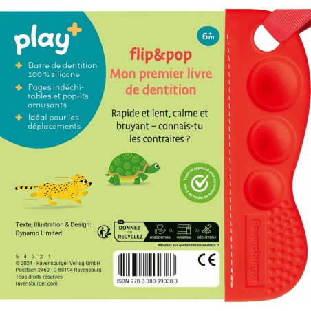 Il Mio Primo Libro Musicale Ravensburger Flip & pop - Opposites