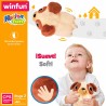 Peluche con Movimento Winfun Stoffa Plastica 17 x 15 x 13 cm (2 Unità)