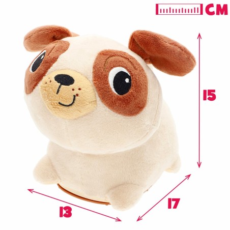 Peluche con Movimento Winfun Stoffa Plastica 17 x 15 x 13 cm (2 Unità)