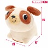 Peluche con Movimento Winfun Stoffa Plastica 17 x 15 x 13 cm (2 Unità)