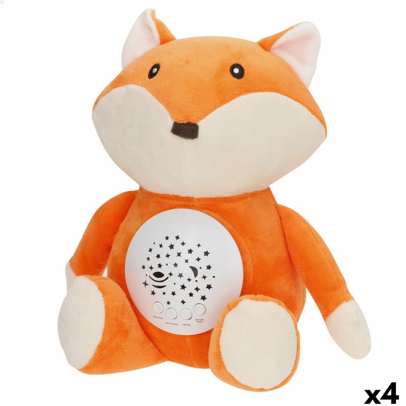 Peluche Proiettore LED Colorbaby Stoffa Plastica 25 x 27 x 13 cm (4 Unità) Peluche Proiettore LED Colorbaby Stoffa Plastica 25 x 27 x 13 cm (4 Unità)