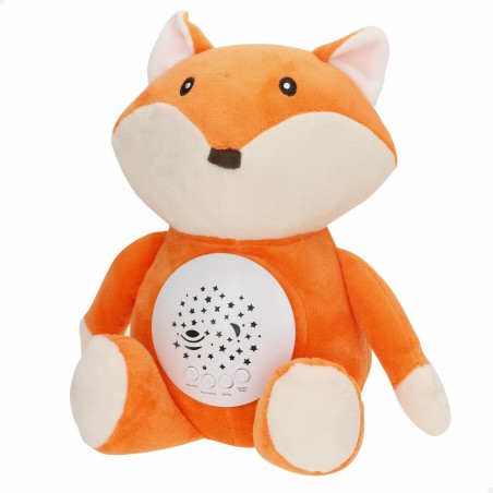 Peluche Proiettore LED Colorbaby Stoffa Plastica 25 x 27 x 13 cm (4 Unità)