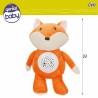 Peluche Proiettore LED Colorbaby Stoffa Plastica 25 x 27 x 13 cm (4 Unità)