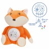 Peluche Proiettore LED Colorbaby Stoffa Plastica 25 x 27 x 13 cm (4 Unità)