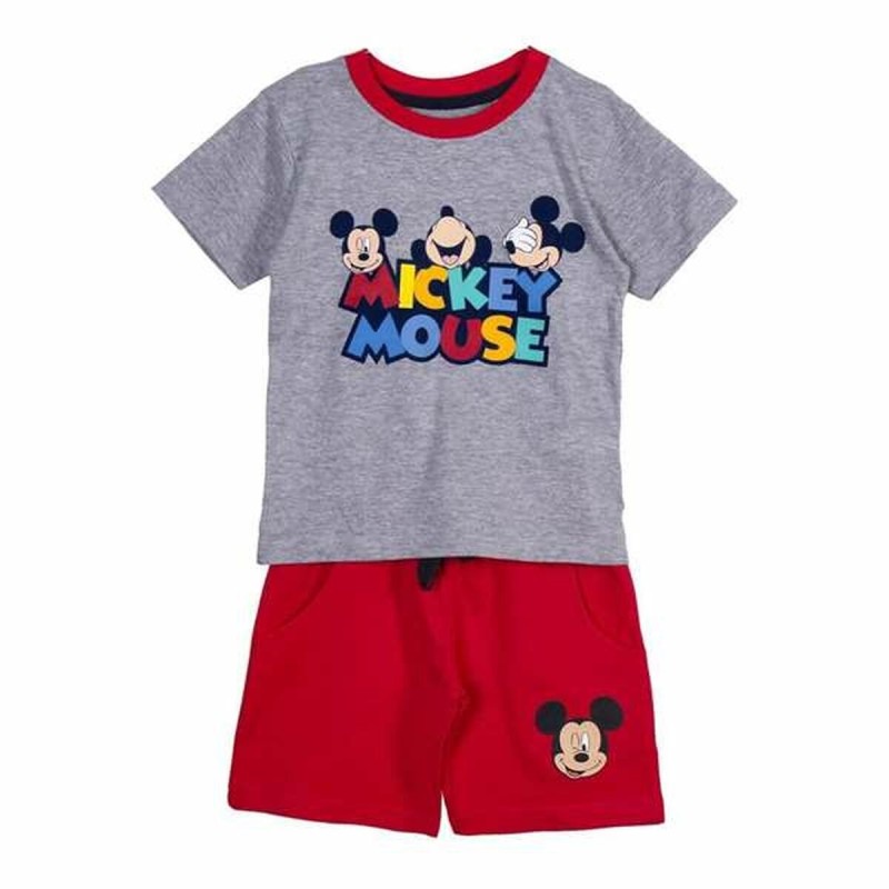 Set di Indumenti Mickey Mouse Grigio Set di Indumenti Mickey Mouse Grigio