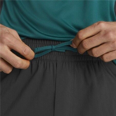 Pantaloni Corti Sportivi da Uomo Puma Woven 7 Nero