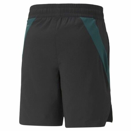 Pantaloni Corti Sportivi da Uomo Puma Woven 7 Nero