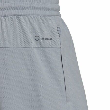Pantaloni Corti Sportivi da Uomo Adidas Big Badge Of Sport Grigio 9"