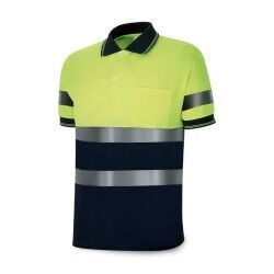 Polo a Maniche Corte 1288pavxmcyfa Alta visibilità Giallo Blu Marino