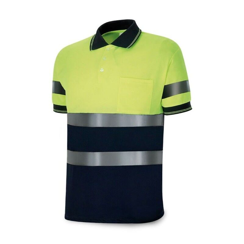 Polo a Maniche Corte 1288pavxmcyfa Alta visibilità Giallo Blu Marino Polo a Maniche Corte 1288pavxmcyfa Alta visibilità Giallo Blu Marino
