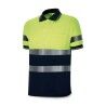 Polo a Maniche Corte 1288pavxmcyfa Alta visibilità Giallo Blu Marino