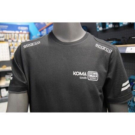 Maglia a Maniche Corte Unisex Sparco Koma Tools 02416nrgs