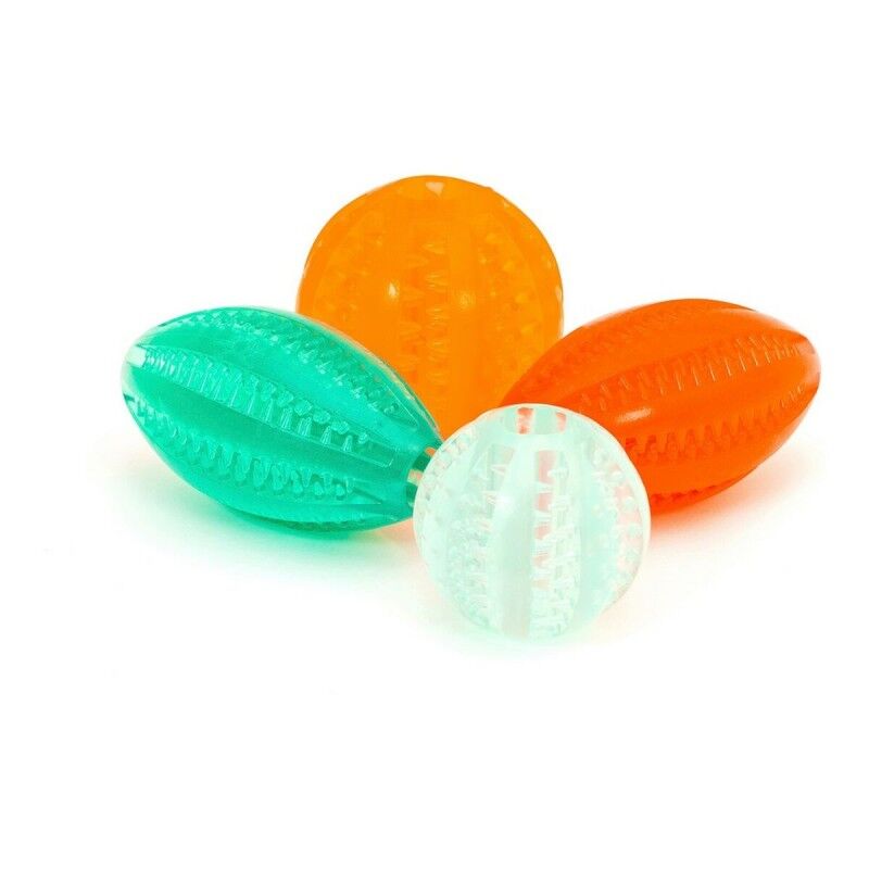 Giocattoli per cani Gloria Cura dentale TPR Colori assortiti (9 cm) Giocattoli per cani Gloria Cura dentale TPR Colori assortiti (9 cm)