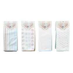 Set di Asciugamani da Cucina DKD Home Decor 4 Pezzi