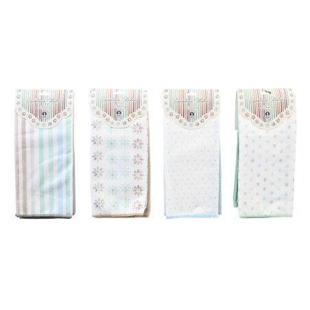 Set di Asciugamani da Cucina DKD Home Decor 4 Pezzi