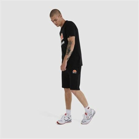 Pantaloni Corti Sportivi da Uomo Ellesse Kraviz  Nero